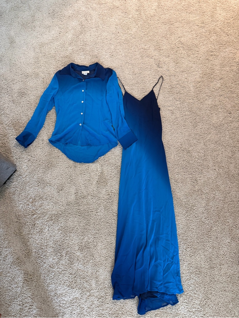 Y2K Mannequinnes dress and overshirt
